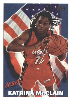 1996 Topps USA Women's National Team #6 Katrina McClain Front