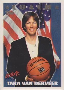 1996 Topps USA Women's National Team #24 Tara VanDerveer Front