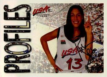 1996 Topps USA Women's National Team #17 Rebecca Lobo Front