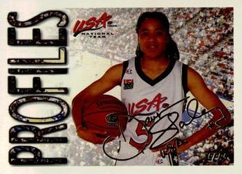 1996 Topps USA Women's National Team #21 Dawn Staley Front
