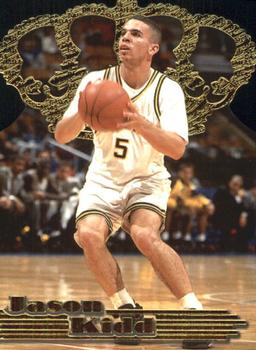 1996 Pacific Power - Gold Crown Die Cuts #GC-8 Jason Kidd Front