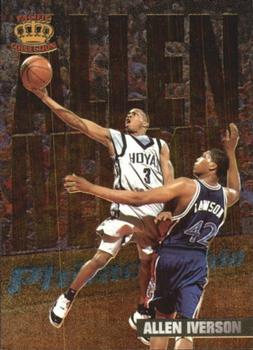 1996 Pacific Power - In The Paint #IP-8 Allen Iverson Front
