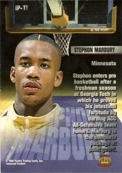 1996 Pacific Power - In The Paint #IP-11 Stephon Marbury Back