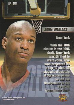 1996 Pacific Power - In The Paint #IP-20 John Wallace Back