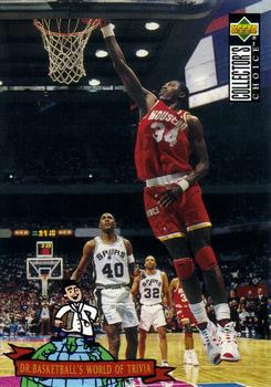 1994-95 Collector's Choice French #399 Hakeem Olajuwon Front