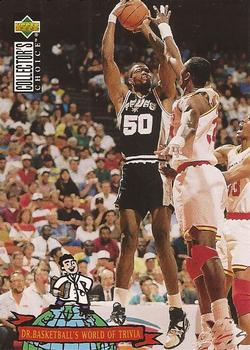 1994-95 Collector's Choice French #403 David Robinson Front