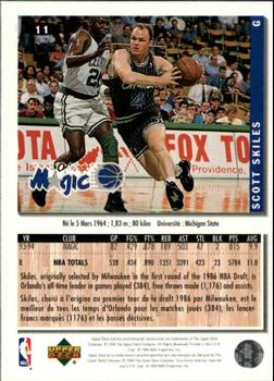 1994-95 Collector's Choice French #11 Scott Skiles Back