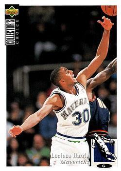 1994-95 Collector's Choice French #16 Lucious Harris Front