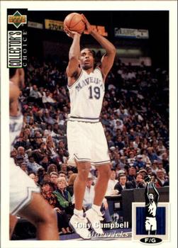 1994-95 Collector's Choice French #19 Tony Campbell Front