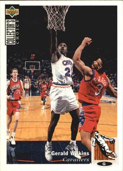 1994-95 Collector's Choice French #21 Gerald Wilkins Front