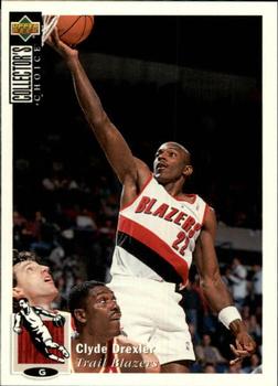 1994-95 Collector's Choice French #22 Clyde Drexler Front