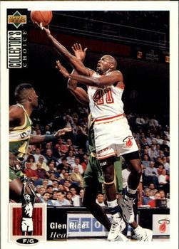 1994-95 Collector's Choice French #41 Glen Rice Front