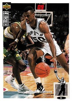 1994-95 Collector's Choice French #50 David Robinson Front