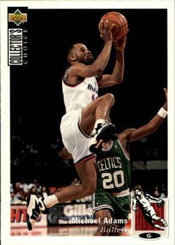 1994-95 Collector's Choice French #63 Michael Adams Front