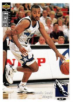 1994-95 Collector's Choice French #81 Dennis Scott Front