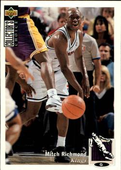1994-95 Collector's Choice French #102 Mitch Richmond Front