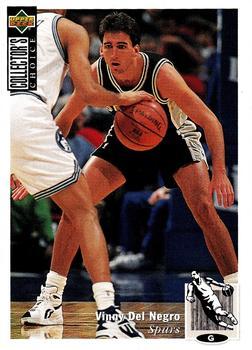 1994-95 Collector's Choice French #115 Vinny Del Negro Front