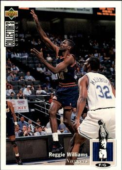 1994-95 Collector's Choice French #130 Reggie Williams Front
