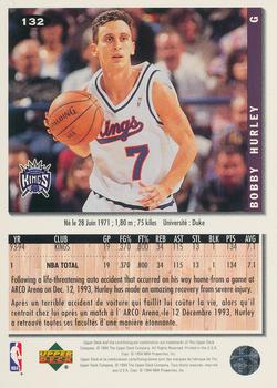 1994-95 Collector's Choice French #132 Bobby Hurley Back