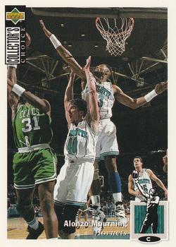 1994-95 Collector's Choice French #133 Alonzo Mourning Front