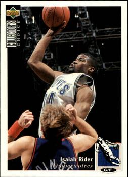 1994-95 Collector's Choice French #134 Isaiah Rider Front