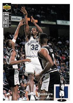 1994-95 Collector's Choice French #157 Jamal Mashburn Front