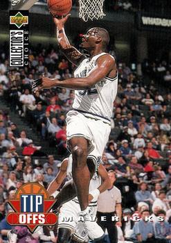 1994-95 Collector's Choice French #171 Jamal Mashburn Front