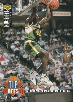 1994-95 Collector's Choice French #190 Shawn Kemp Front