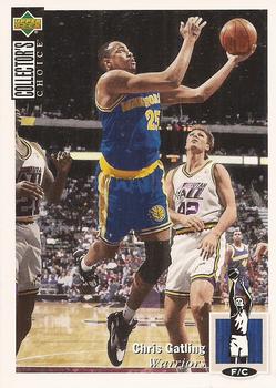 1994-95 Collector's Choice French #225 Chris Gatling Front