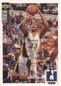 1994-95 Collector's Choice French #233 Antonio Davis Front