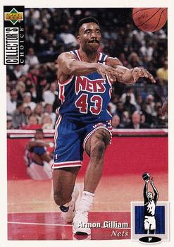 1994-95 Collector's Choice French #372 Armon Gilliam Front