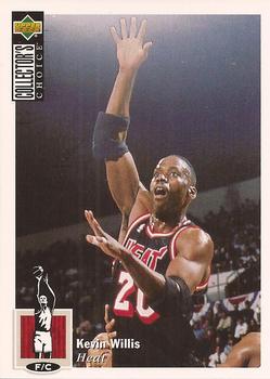 1994-95 Collector's Choice French #264 Kevin Willis Front