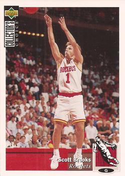 1994-95 Collector's Choice French #265 Scott Brooks Front