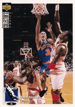 1994-95 Collector's Choice French #303 John Starks Front