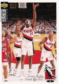1994-95 Collector's Choice French #341 Aaron McKie Front