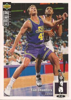 1994-95 Collector's Choice French #342 Tom Chambers Front