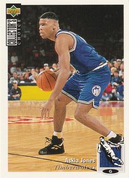 1994-95 Collector's Choice French #360 Askia Jones Front
