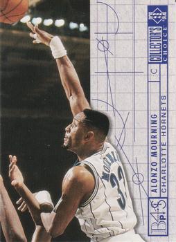1994-95 Collector's Choice French #374 Alonzo Mourning Front