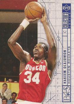 1994-95 Collector's Choice French #381 Hakeem Olajuwon Front
