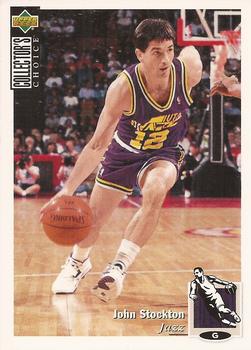 1994-95 Collector's Choice French #422 John Stockton Front