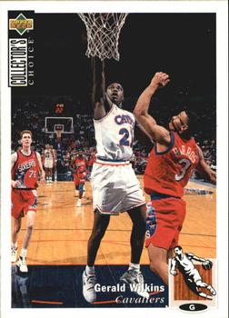 1994-95 Collector's Choice Italian #21 Gerald Wilkins Front