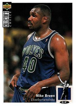 1994-95 Collector's Choice Italian #84 Mike Brown Front