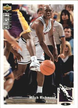 1994-95 Collector's Choice Italian #102 Mitch Richmond Front