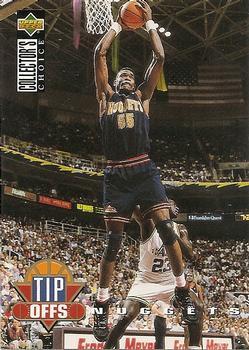 1994-95 Collector's Choice Italian #172 Dikembe Mutombo Front