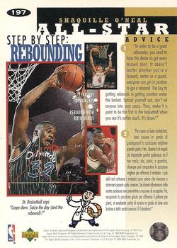 1994-95 Collector's Choice Italian #197 Shaquille O'Neal Back