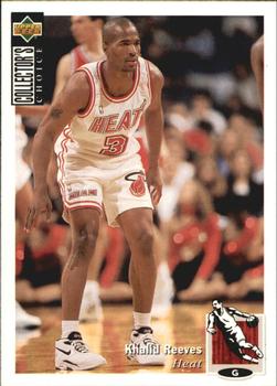 1994-95 Collector's Choice Italian #318 Khalid Reeves Front