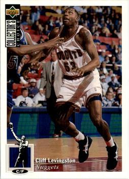 1994-95 Collector's Choice Italian #371 Cliff Levingston Front