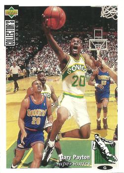 1994-95 Collector's Choice Spanish #220 Gary Payton Front