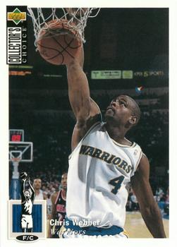 1994-95 Collector's Choice Spanish #4 Chris Webber Front