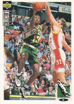 1994-95 Collector's Choice Spanish #13 Kendall Gill Front